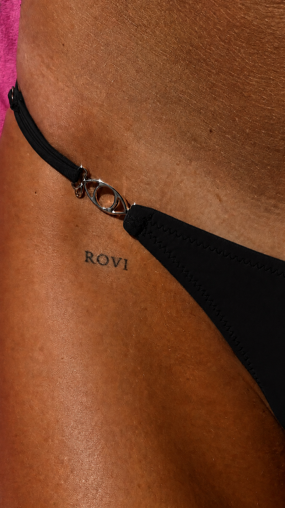 “ROVI EYE” BLACK BIKINI SET