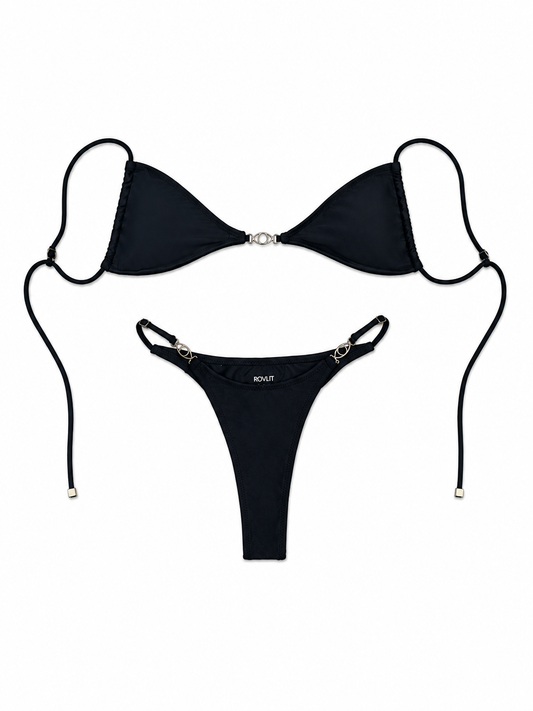 “ROVI EYE” BLACK BIKINI SET